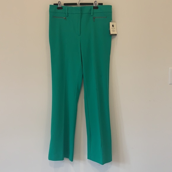 SZ 12 Dress Pants Bootcut Green - Picture 3 of 5